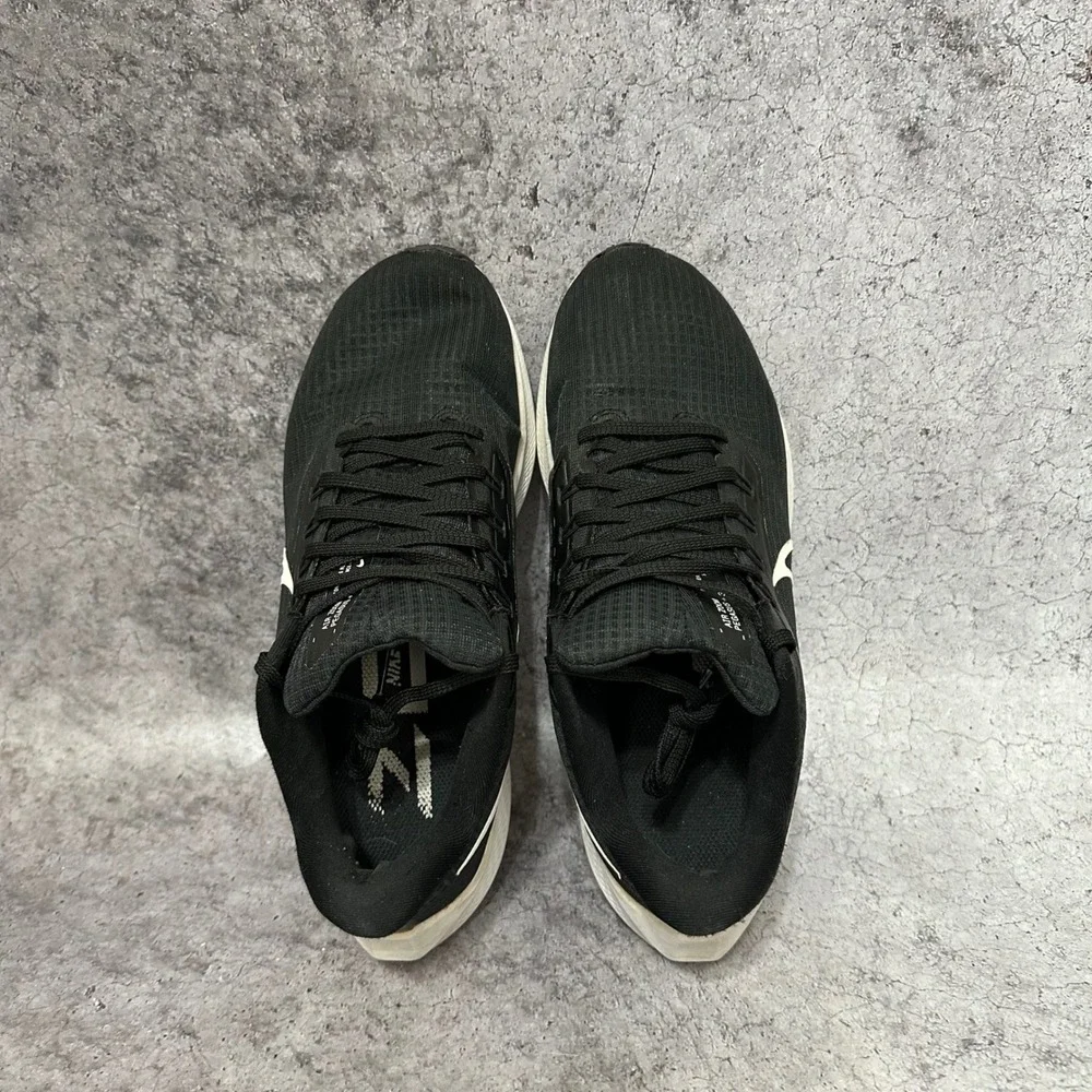 Nike Air Zoom Pegasus 39 Womens 9 Black Running Shoes DH4072-001 Sneakers